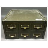 6 Drawer Steel Libary Cabinet