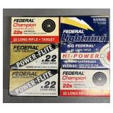 300 rnds Federal .22LR Ammo