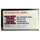 50 rnds Winchester/Western .256 Win Mag Ammo