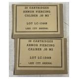 40 rnds .30-06 Lake City Ammo