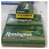 60 rnds .22-250 Ammo