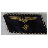 German Reichsbahn Collar Tab