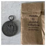 German Unissued Social Welfare Medal