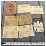War Ration Books, Holder, Insignia Book