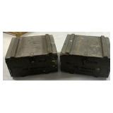 2 Wood Ammo Crates