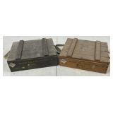 2 Wood Ammo Crates