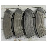 4 AK 30 rnd Steel Magazines