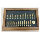 Framed NRA Cartridge Board