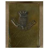 WWI Engraved Match Case