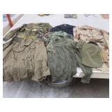 Large Lot of Military Clothing