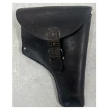 Unknown Military Leather Flap Holster