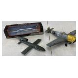 Model Airplane and V1 Flying Bomb