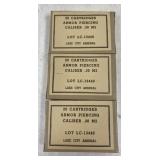 60 rnds Lake City .30-06 M2 Ammo