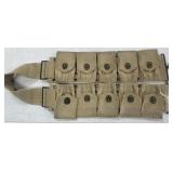 Tan Canvas Bandolier