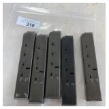 5 - 9mm Uzi Magazines