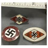 3 - Small German Pins