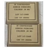 40 rnds .30-06 Lake City Ammo
