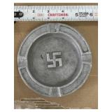 Aluminum German Ashtray