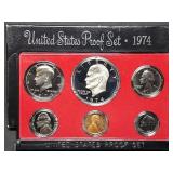 1974 US Mint Proof Set w/ Ike Dollar