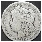 1883 Morgan Silver Dollar