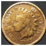 1868 Indian Head Cent