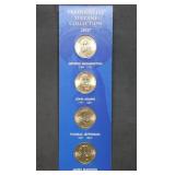 2007 Presidential $1 Coin Collection Carded