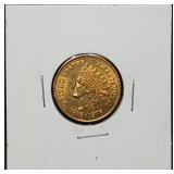 1976 Bicentennial Indian Head Penny Token BU