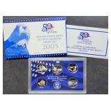 2005 Statehood Quarter Proof Set MIB