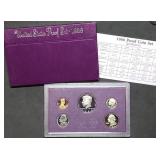 1986 US Mint Proof Set MIB