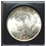 1923 Peace Silver Dollar Gem BU in Holder