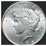 1925 Peace Silver Dollar Gem BU