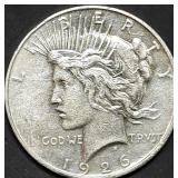 1926-D Peace Silver Dollar
