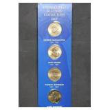 2007 Presidential $1 Coin Collection Carded