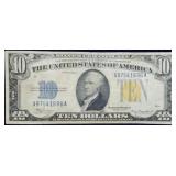 1934 A $10 North Africa Silver Certificate WW2 Not