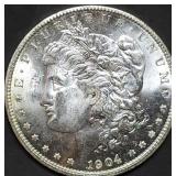 1904-O Morgan Silver Dollar Gem BU MS65