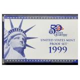 1999 US Mint Proof Set MIB