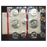 1974 US Double Mint Set in Envelope, With Ikes