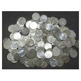 10 WW2 Steel Wheat Cents from Estate Hoard