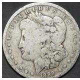 1889-O Morgan Silver Dollar
