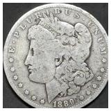 1889-O Morgan Silver Dollar