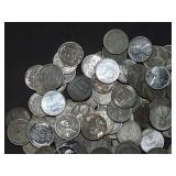 10 WW2 Steel Wheat Cents from Estate Hoard