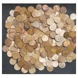 400 Nice Wheat Pennies from Estate Hoard