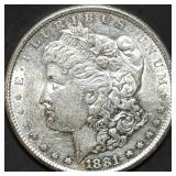 1881-S Morgan Silver Dollar
