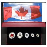 2015 Canada 5-Coin Fractional Silver Maple Leaf