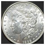 1896 Morgan Silver Dollar Gem BU