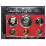 1974 US Mint Proof Set w/ Ike Dollar