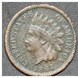 1864 Indian Head Cent