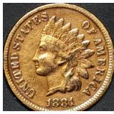 1881 Indian Head Cent