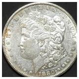 1880-S Morgan Silver Dollar