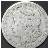 1885 Morgan Silver Dollar